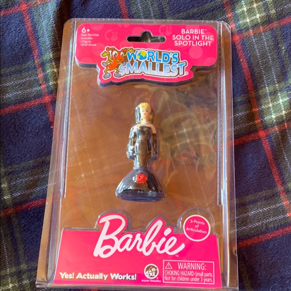 World's Smallest Barbie Figure-Solo in the Spotlight